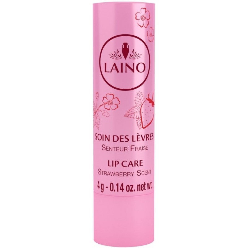 Laino Soin Des Lèvres Pailleté Senteur Fraise 4g