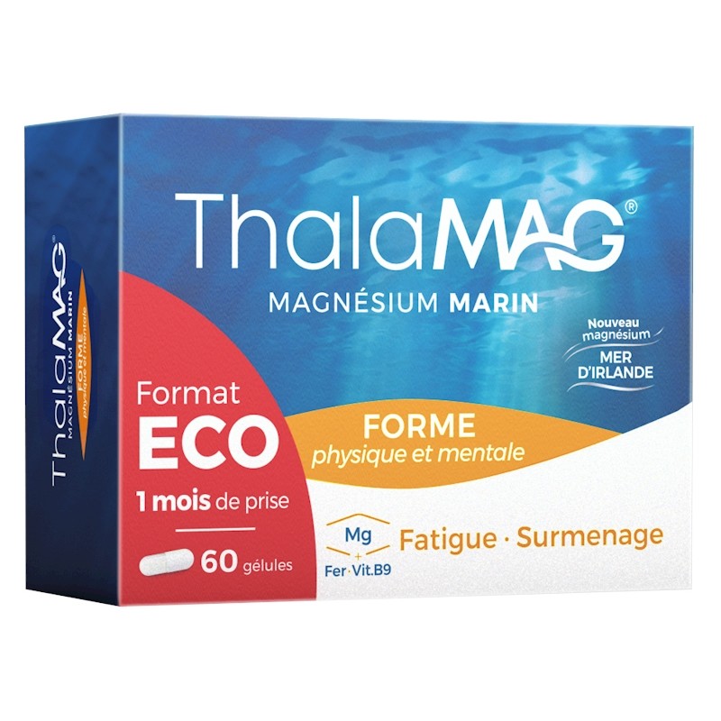 ThalaMAG Forme Physique Et Mentale 60 Gélules