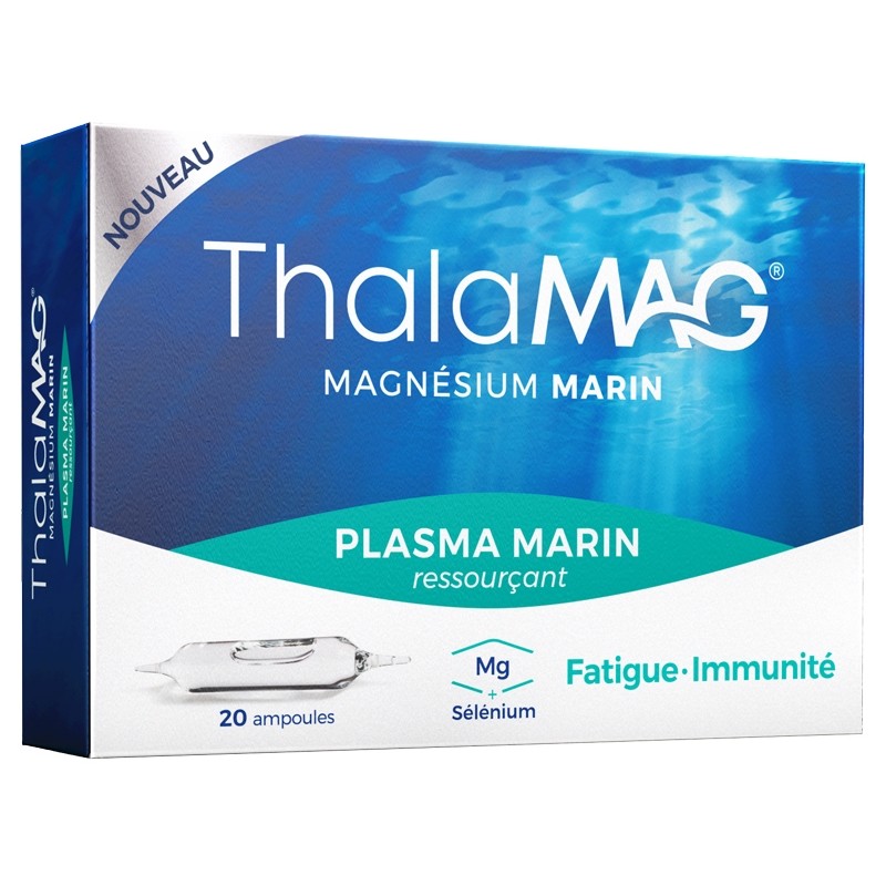 ThalaMAG Plasma Marin Ressourçant 20 Ampoules