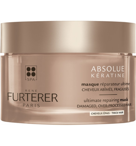 Furterer Absolue Kératine Masque Réparateur Ultime Cheveux épais 200 ml