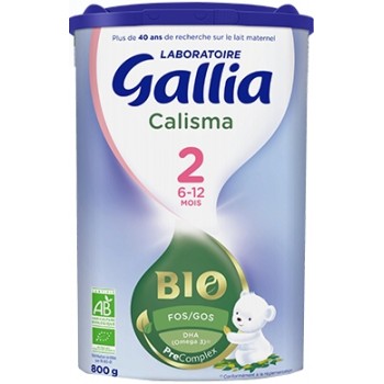 Gallia Calisma 2 Bio 800 g