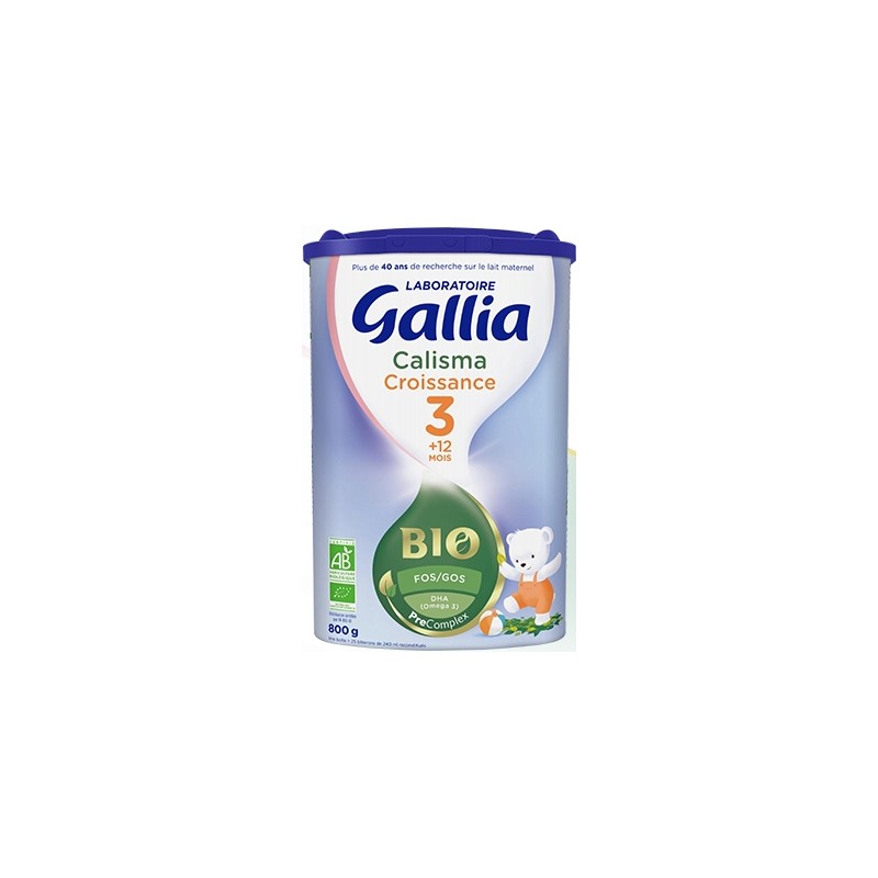 Gallia Calisma 3 Croissance Bio 800 g