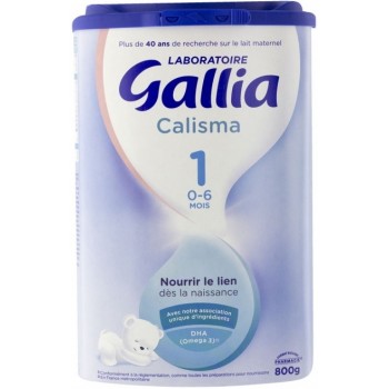 Gallia Calisma 1 Lait  0 à 6 Mois 800 g