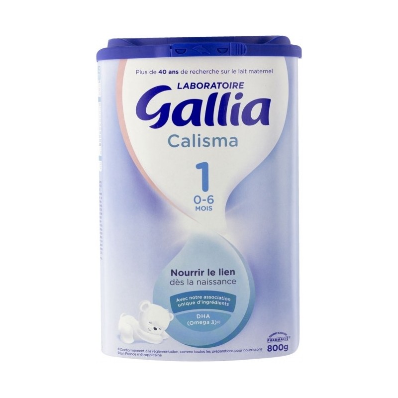 Gallia Calisma 1 Lait  0 à 6 Mois 800 g