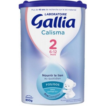 Gallia Calisma 2 Lait 6-12 Mois 800 g