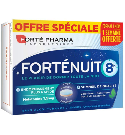 Forte Pharma Forté Nuit 8h 30 Comprimés