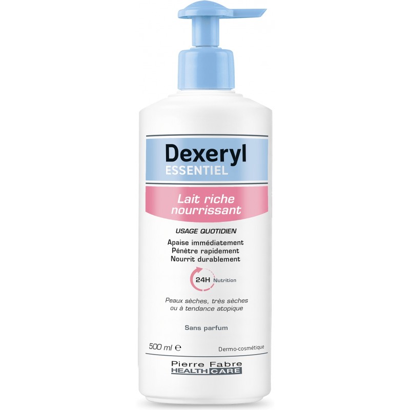 Dexeryl Essentiel Lait Riche Nourrissant 500 ml