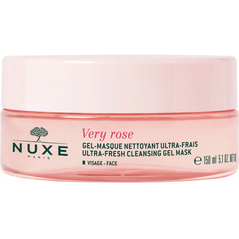 Nuxe Very Rose Gel-Masque Nettoyant Ultra-Frais 150 ml