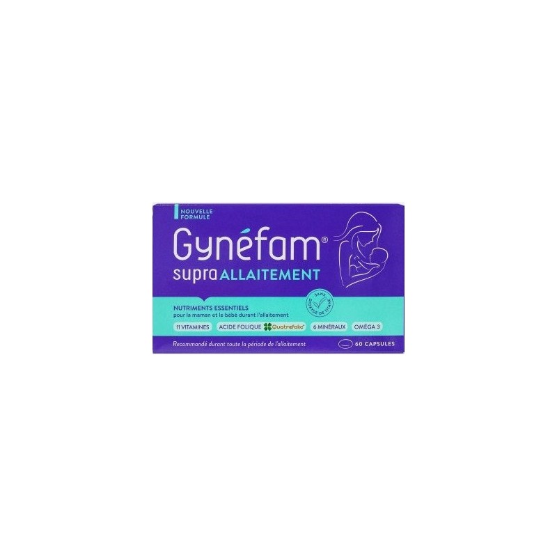 Gynéfam Supra Allaitement 60 Capsules