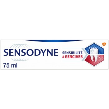 Sensodyne Dentifrice Sensibilité & Gencives Menthe Fraîche 75ml