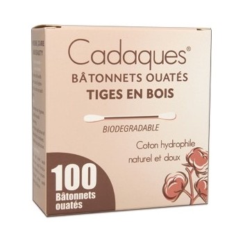 Cadaque Bâtonnets Outés Tiges En Bois x 100