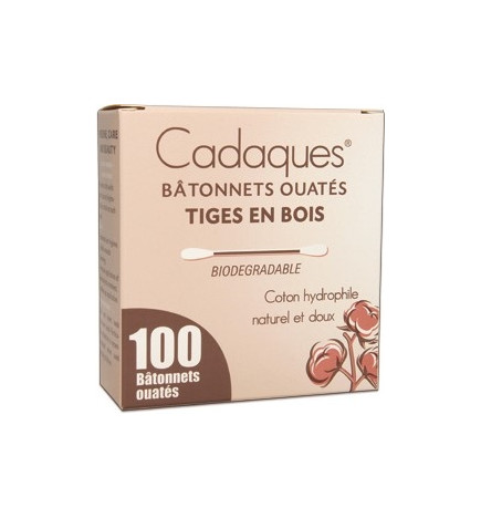 Cadaque Bâtonnets Outés Tiges En Bois x 100