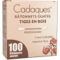 Cadaques – Bâtonnets ouatés, tiges en bois, x100