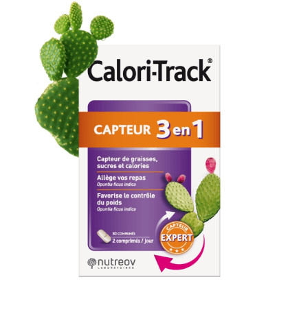 Nutreov Physcience Calori-Track Capteur 3 en 1 60 Comprimés