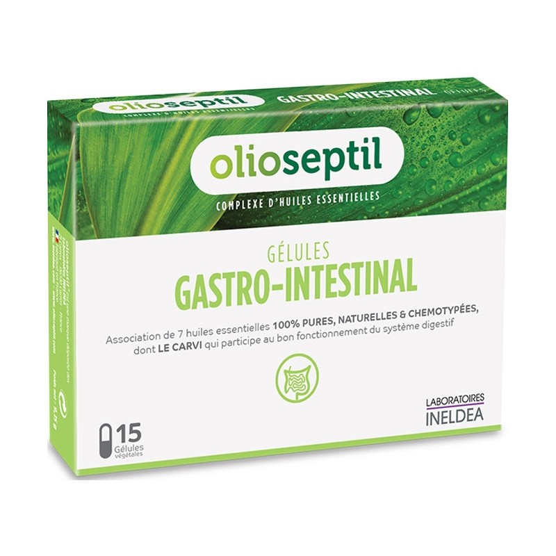 Olioseptil Gastro-Intestinal 15 Gélules