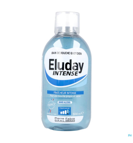 Eluday – bain de bouche Intense, 500 ml