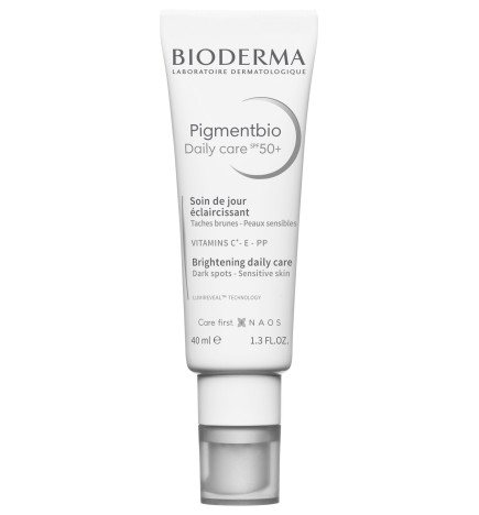Bioderma – Pigmentbio Daily Care SPF50+, crème de jour anti-UV, 40 ml