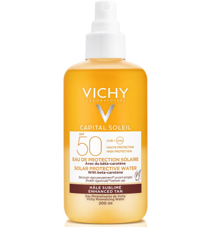 Vichy – Capital Soleil eau de protection solaire hâle sublimé SPF50