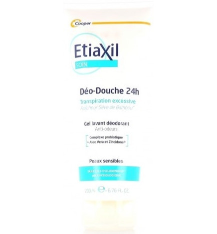 Etiaxil Soin Déo-Douche 24h 200 ml
