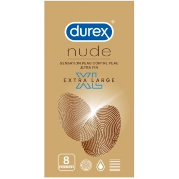 Durex Nude XL x 8