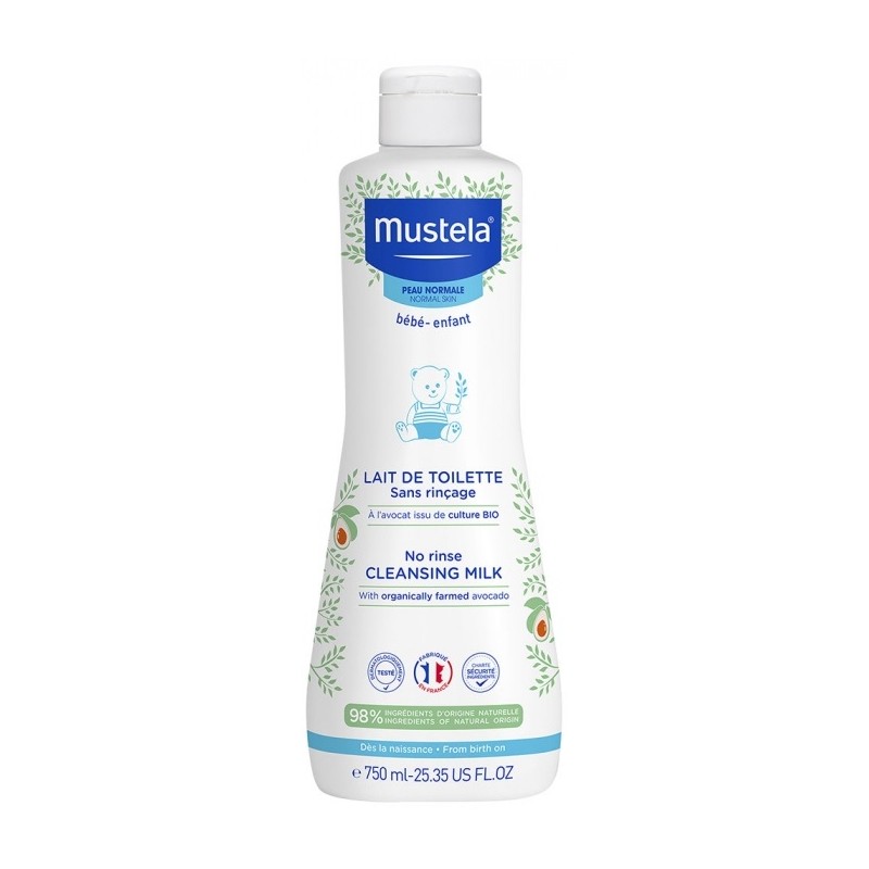 Mustela Bébé Lait De Toilette 750 ml