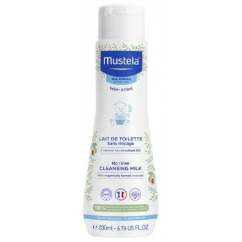 Mustela Bébé Lait De Toilette 200 ml