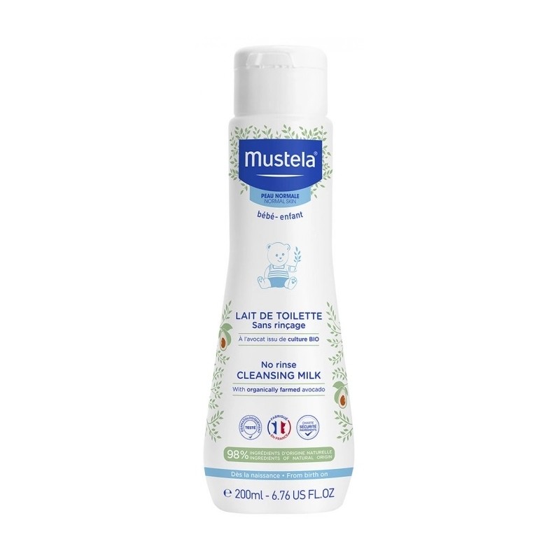 Mustela Bébé Lait De Toilette 200 ml