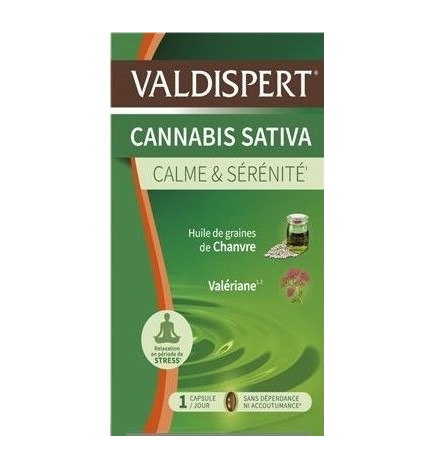 Valdispert Cannabis Sativa 24 Capsules