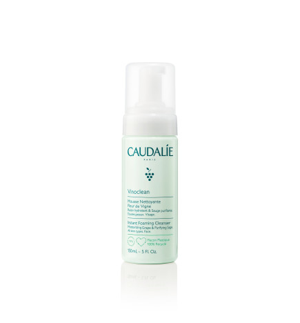 Caudalie – mousse nettoyante fleur de vigne, 150 ml