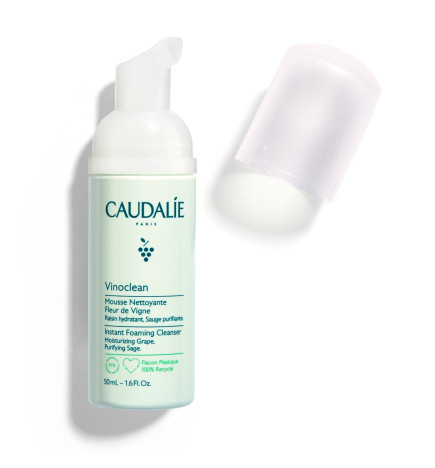 Caudalie – mousse nettoyante fleur de vigne, 50 ml