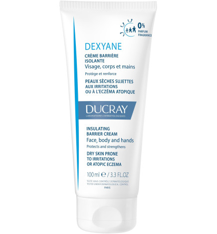 Ducray – Dexyane crème barrière isolante peaux très sèches et à tendance atopique, 100 ml