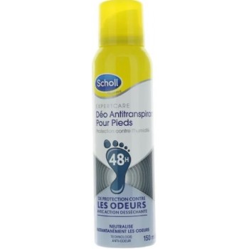 Scholl Déodorant anti-transpiration pied spray 150ml