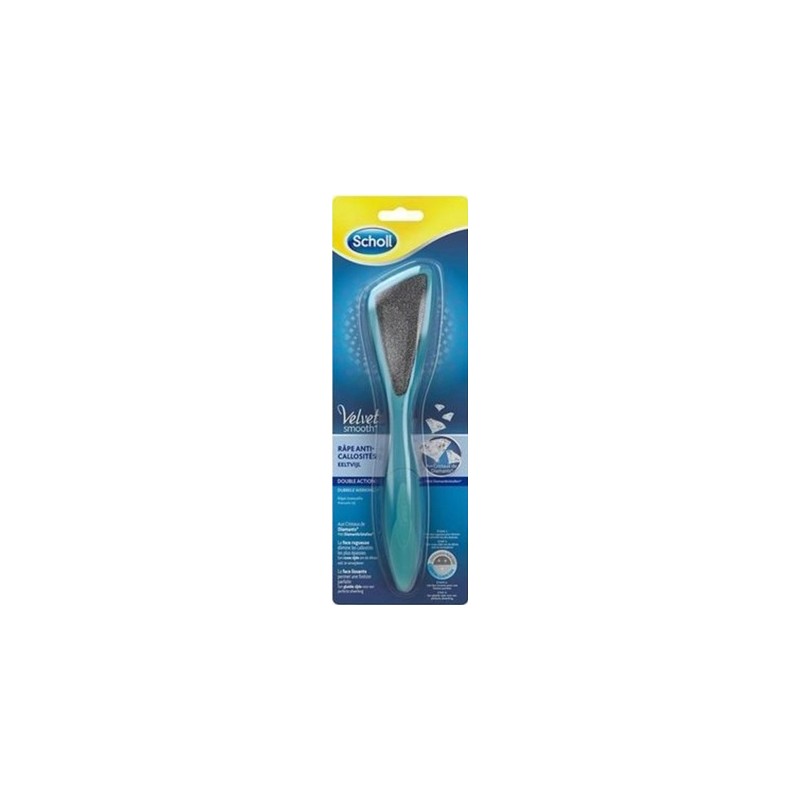 Scholl rape pieds double action cristaux de diamants