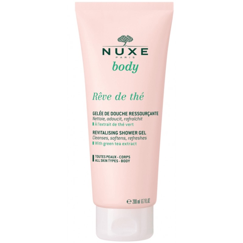 Nuxe reve de thé gelée  de douche revitalisante