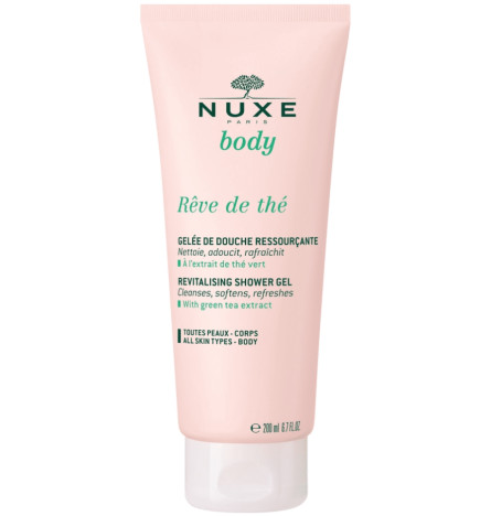 Nuxe reve de thé gelée  de douche revitalisante
