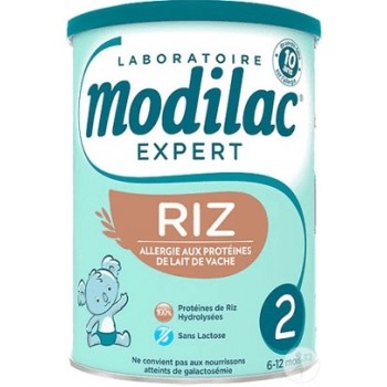 Modilac Expert Riz AR Lait 2eme Age 800g