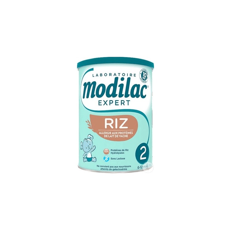 Modilac Expert Riz AR Lait 2eme Age 800g