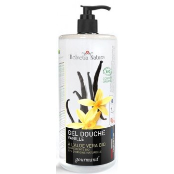 Helvetia Natura® Gel Douche Aloe vera Vanille 1L