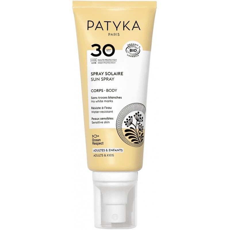 Patyka Spray Solaire Corps Bio SPF30 100ml