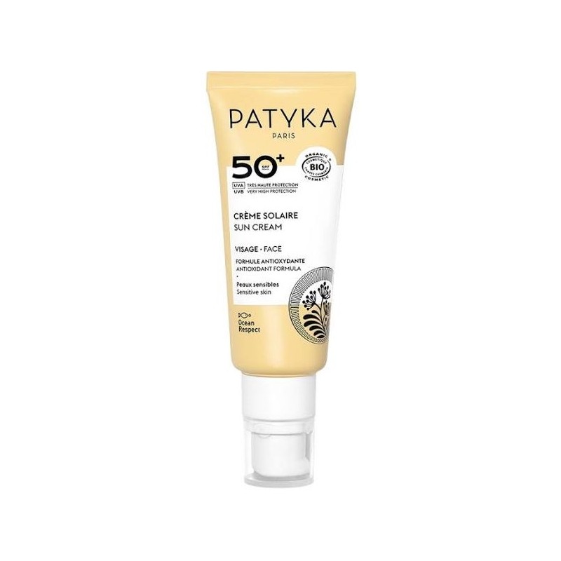 Patyka Crème Solaire Visage Bio SPF30 40ml