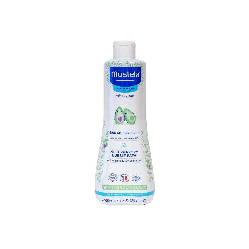 Mustela Bébé Bain Mousse Avocat 750 ml