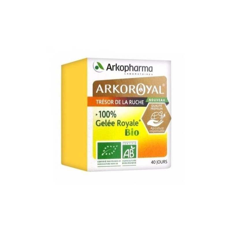 Arkopharma Arkoroyal 100% Gelée Royale Bio 40 ml