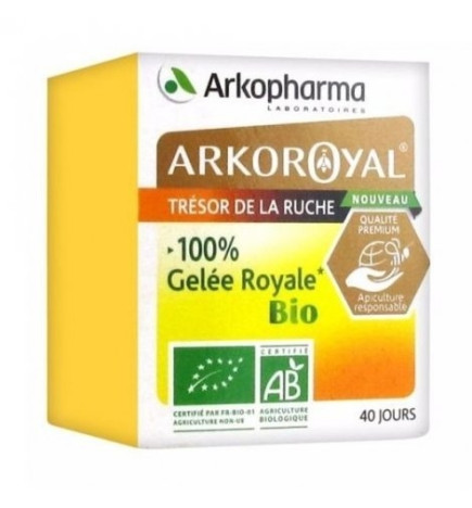 Arkopharma Arkoroyal 100% Gelée Royale Bio 40 ml