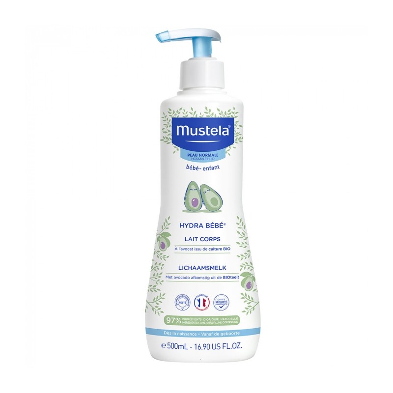 Mustela Bébé Lait Corps Avocat 500 ml