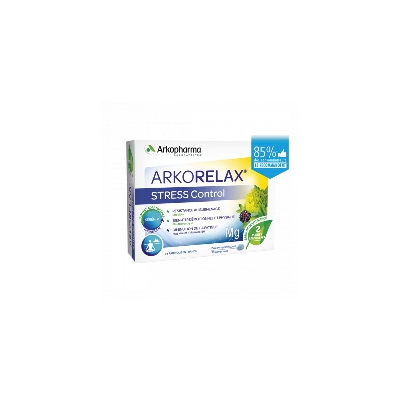 Arkopharma Arkorelax Stress Control 30 comprimés