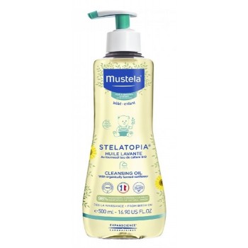 Mustela Bébé Stelatopia Huile Lavante 500 ml