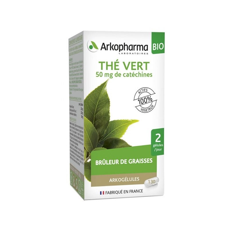 Arkopharma Arkogélules® BIO Thé vert x130