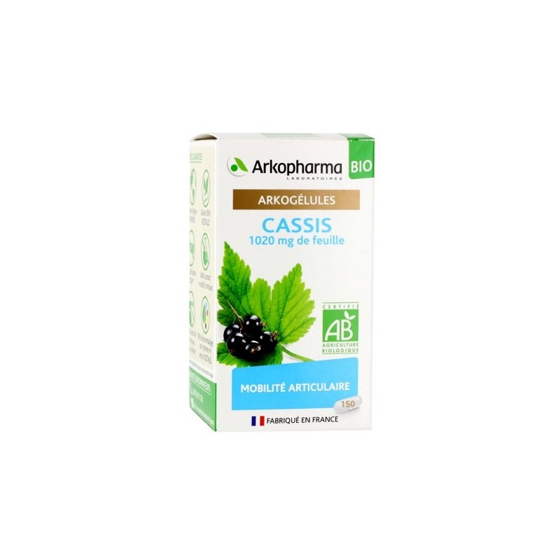 Arkopharma Arkogélules BIO Cassis x 150