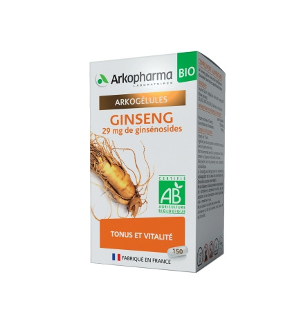 Arkopharma Arkogélules BIO Ginseng x 150
