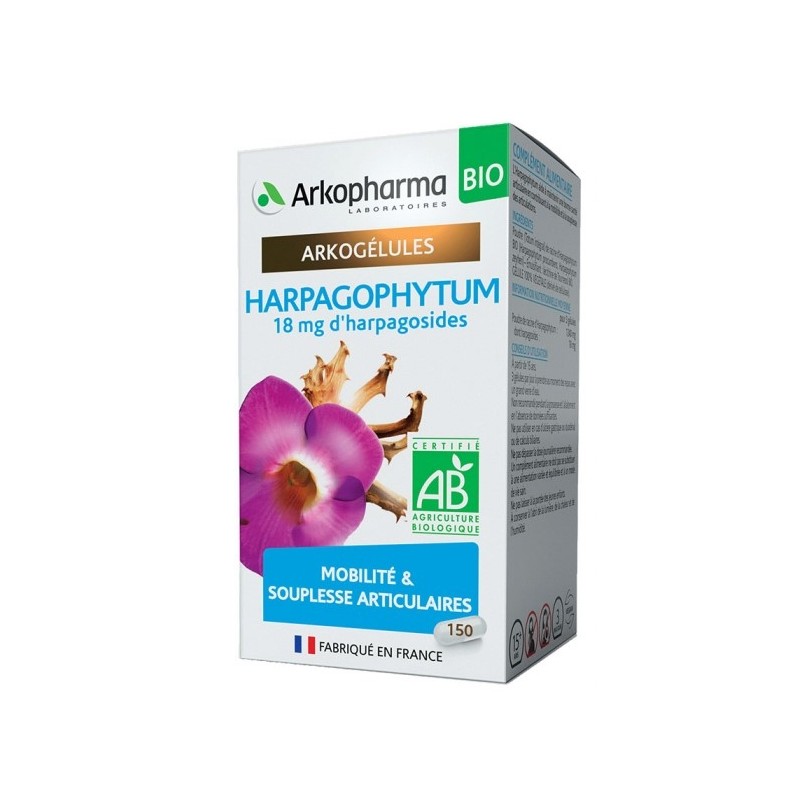 Arkopharma Arkogélules BIO Harpagophytum x 150